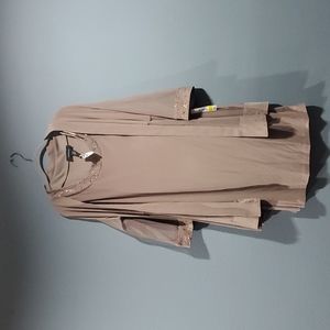 Formal Dress with sheer cover up